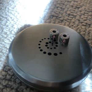 2 Chamilia pink spacer beads